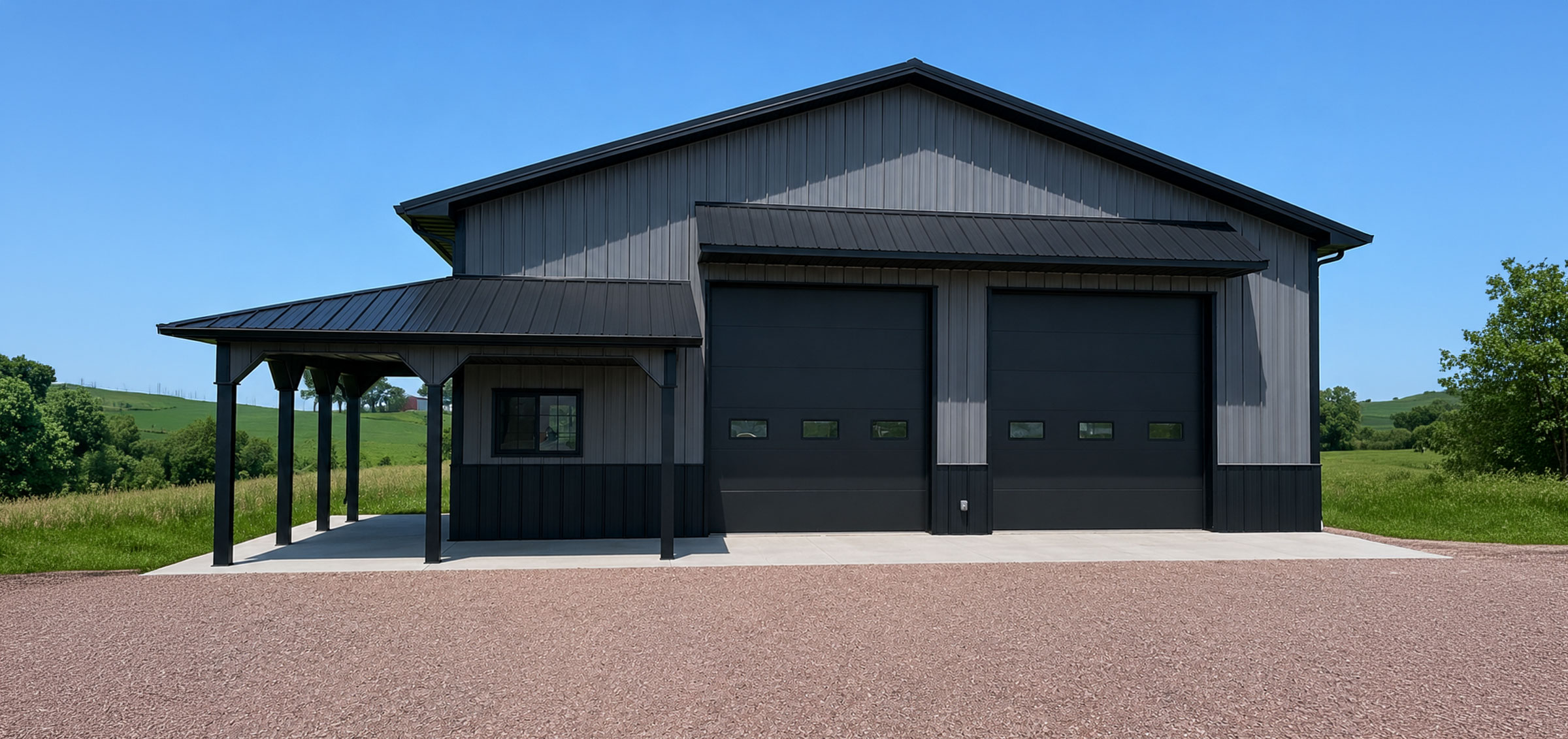 Pole barn Shop